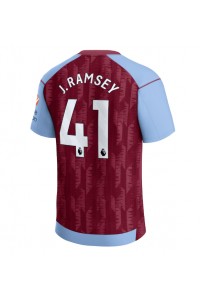 Fotbalové Dres Aston Villa Jacob Ramsey #41 Domácí Oblečení 2023-24 Krátký Rukáv